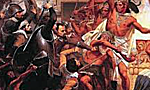 Cortez Invades the Aztec