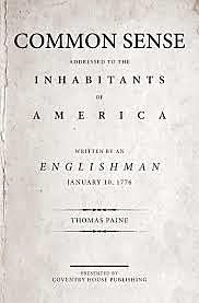 Common sense published by thomas Paine