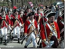 1,000's of redcoats in Boston