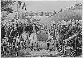 British surrender Boston