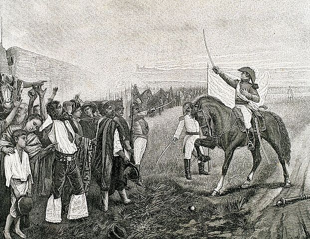 Peru gains freedom from Spain