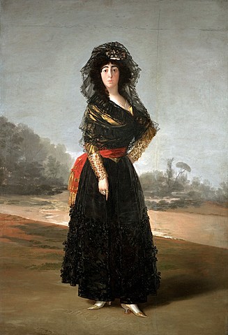 Retrato de la Duquesa de Alba en duelo