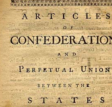 Articles of Confederation