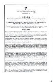 Resolución 2041 de 2016