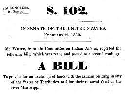 The Indian Removal Act