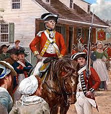 1,000's of Redcoats in Boston