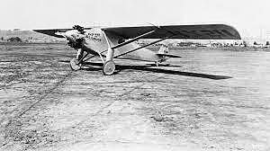 Charles Lindberg completes solo flight across the Atlantic