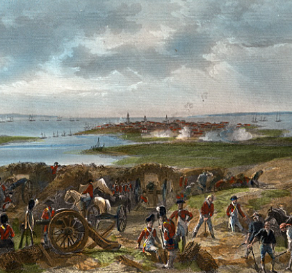 Charles town is captured by British forces