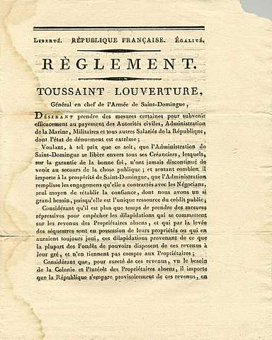 Toussaint's settlement offer