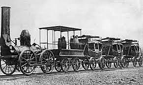 The First Railroad was Opened