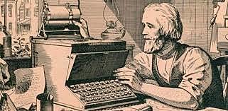 Maquina de escribir mecanica