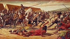 The Inca fall under Pizarro