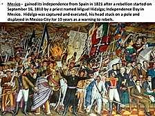 Mexico gains its independence
