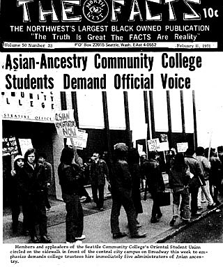 Oriental Student Union Sit-in at Central