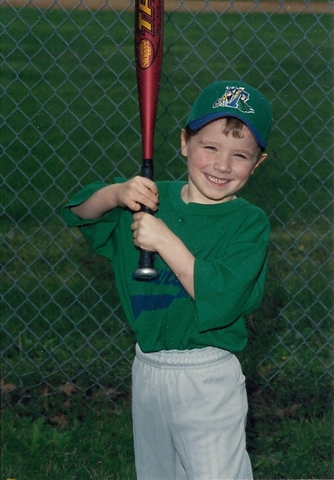FIRST YEAR PLAYING BASEBALL