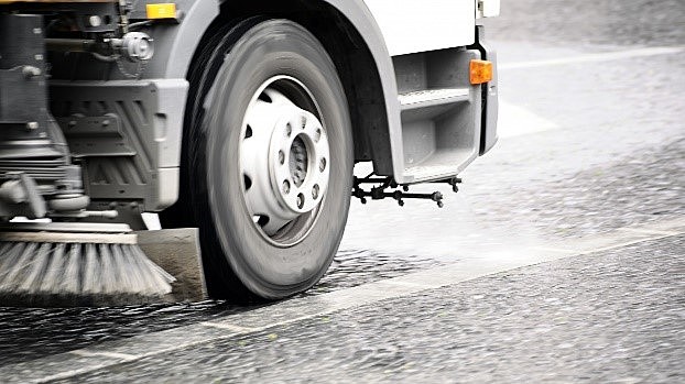 Street sweeper by Florencia Parpart