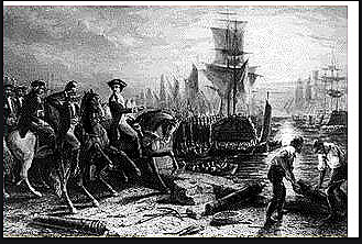 British surrender Boston