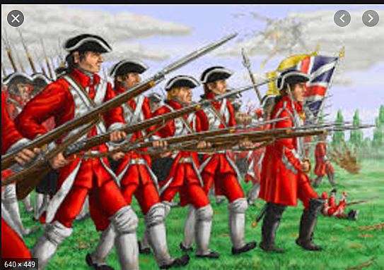 1000 redcoats in Boston