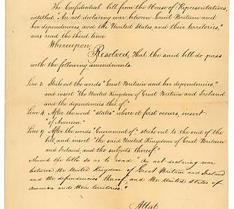 Britain Declares War on the United States