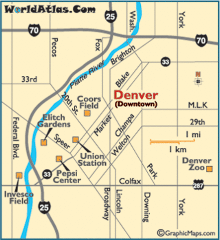 Moved to Denver Colorado