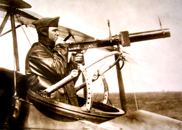 Aerial Machine Guns Tested