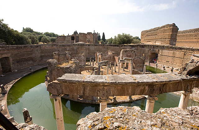 ROMA.Teatro Marítimo (Villa Adriana, Tívoli)