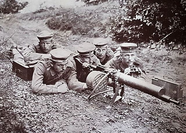 2a fase de la Guerra - La defensa de les posicions gràcies a les trinxeres