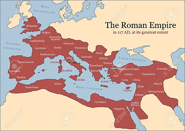 Greatest expansion of the Roman Empire