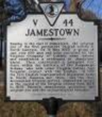 Jamestown, Virginia Was Established