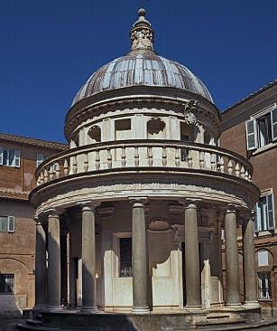 TEMPIETTO DE SAN PIETRO IN MONTORIO. BRAMANTE