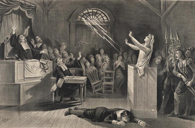The Salem Witch Trials.