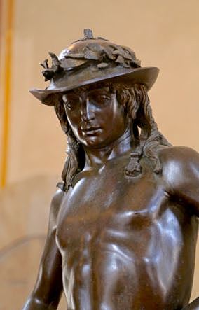 DAVID amb el cap de Goliat. DONATELLO.