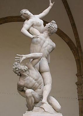GIAMBOLOGNA. EL RAPTE DE LES SABINES