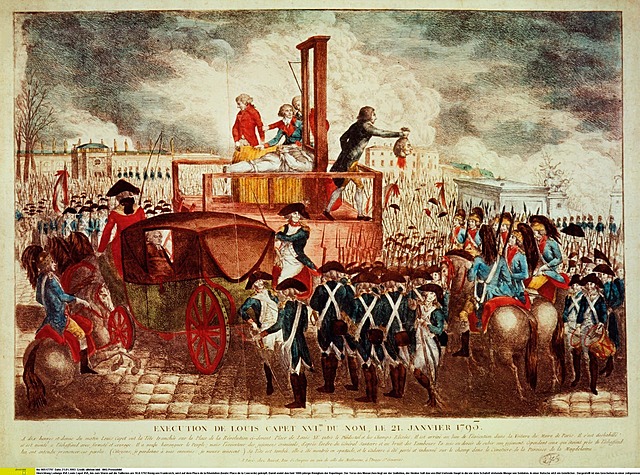 Kong Ludvig den  16, Henrettelse