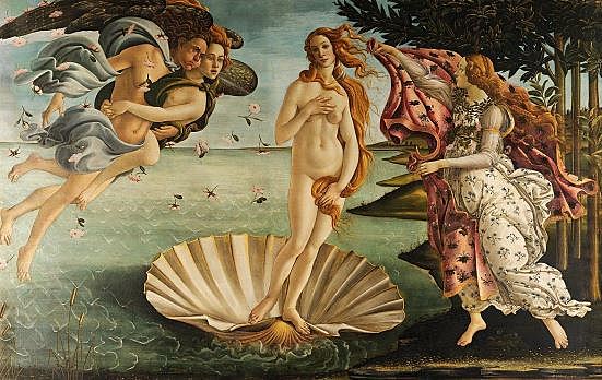 NAIXEMENT DE VENUS. BOTTICELLI