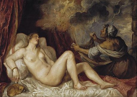 DANAE I LA PLUJA D'OR. TIZANO