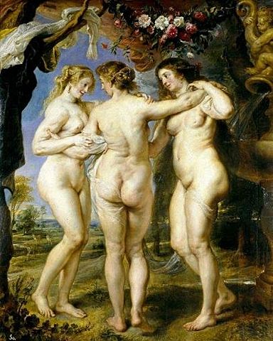 LES TRES GRÀCIES. RUBENS.