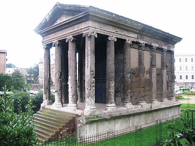Arte republicano: Templo de Portunus en Roma