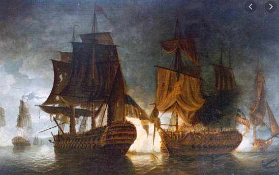 1779 John Paul Jones & Serapis