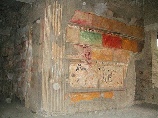 Primer estilo pompeyano o de incrustación