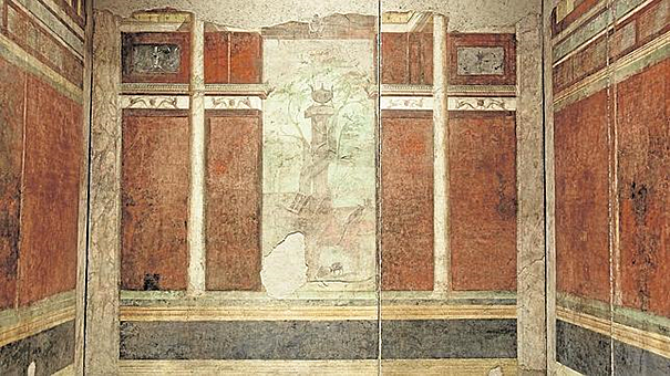 Pintura: Segundo estilo pompeyano o arquitectónico