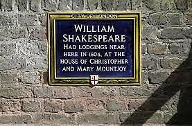 death of William Shakespeare