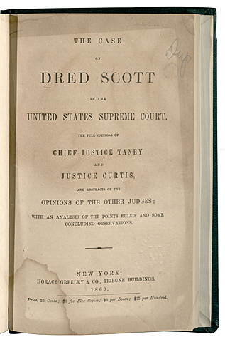 Dred Scott v. Sandford