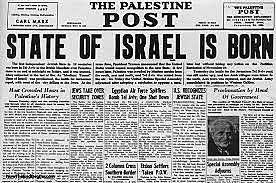 Israel is established