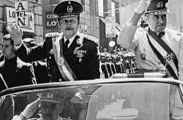 Alrededor de las 21 horas comienza el movimiento militar (D.P)