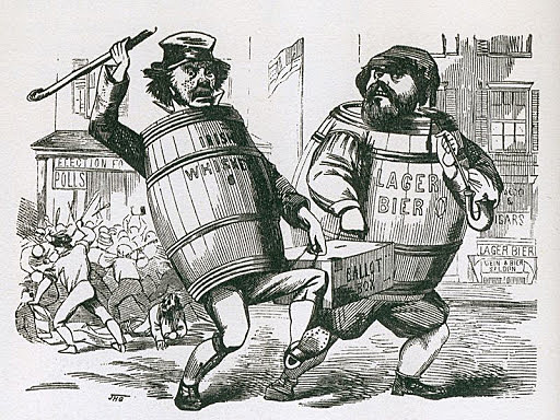 Increased Irish and German Immigration to the North