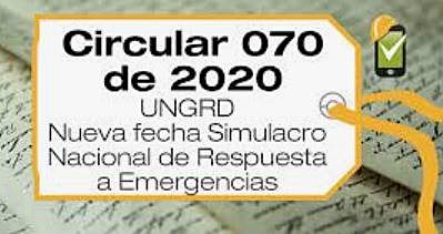 La Circular 070 de 2020