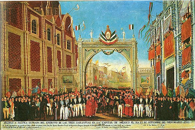 Consumación de la independencia nueva España