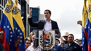 Juan Guaido se proclama presidente interino de Venezuela