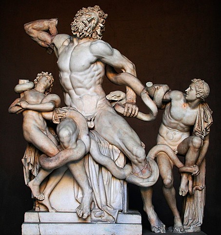 Laocoonte y sus hijos